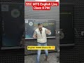 SSC MTS English Live Class Behind the Scenes #testbook #sscmts