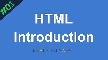 [ كورس Html ] درس #01 - مقدمة عن لغة Html و معلومات عنها وماذا سوف احتاج لتعلمها؟