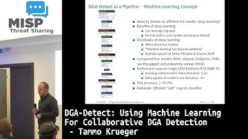 DGA-Detect: Using Machine Learning For Collaborative DGA Detection - Tammo Krueger