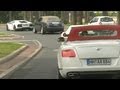 Supercars Sound in Cannes - Aventador, F12, MP4, 458