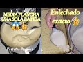 Receta de pan esponja media plancha  para 3 leches/ Enlechado exacto.