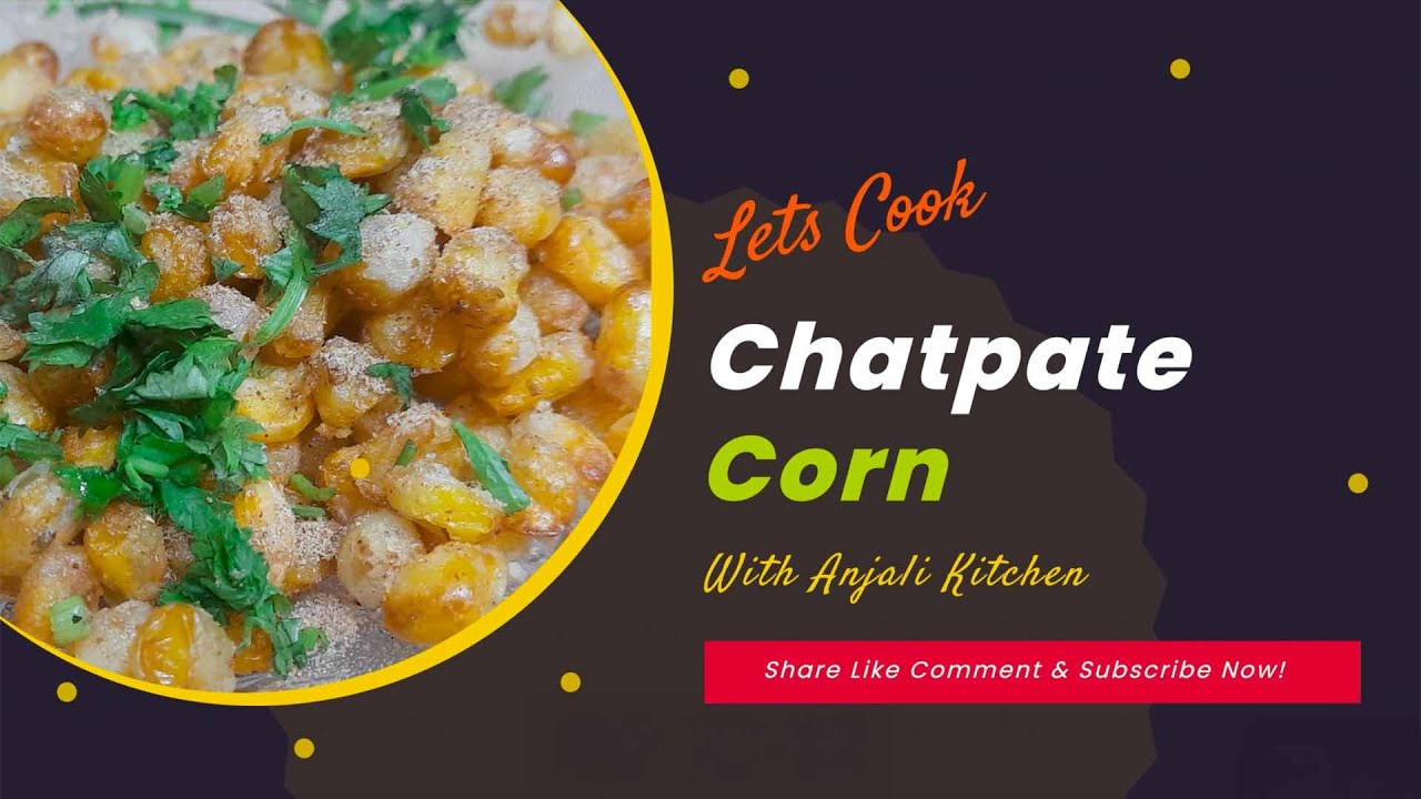 Chatpate Crispy Corn Recipe | चटपटे कॉर्न पार्टी स्नैक | quick Indian Chatpate corn as party snack