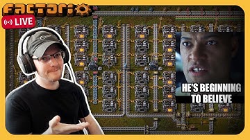 Ohhh so you LITERALLY AUTOMATE EVERYTHING?! - Factorio 🔴[LIVE]