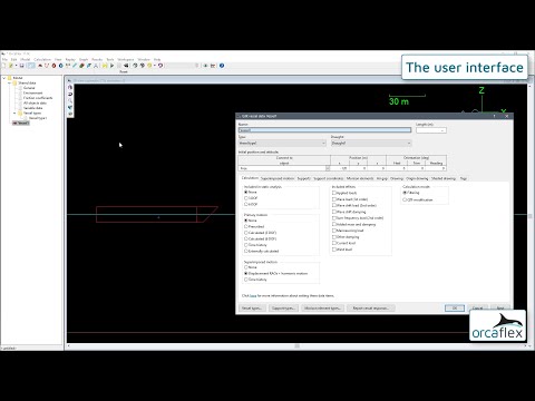 Introduction to OrcaFlex 1: the user interface