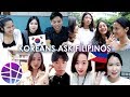 Koreans Ask Filipinos "ENGLISH vs. FILIPINO?" | EL's Planet