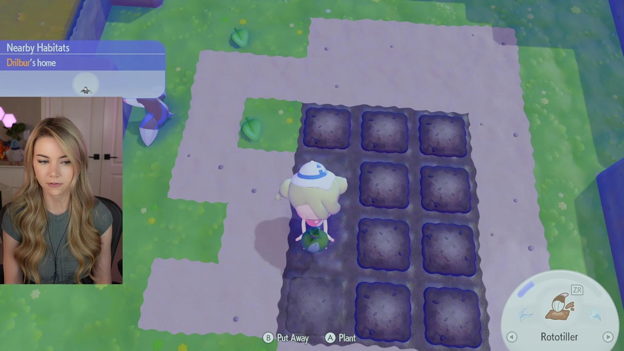 Trying out Pokopia! Thank you Nintendo the the code!