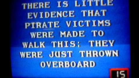 Jeopardy! Sega CD Run Game 3 Part 3