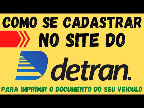 COMO SE CADASTRAR NO SITE DO DETRAN 2021 ATUALIZADO