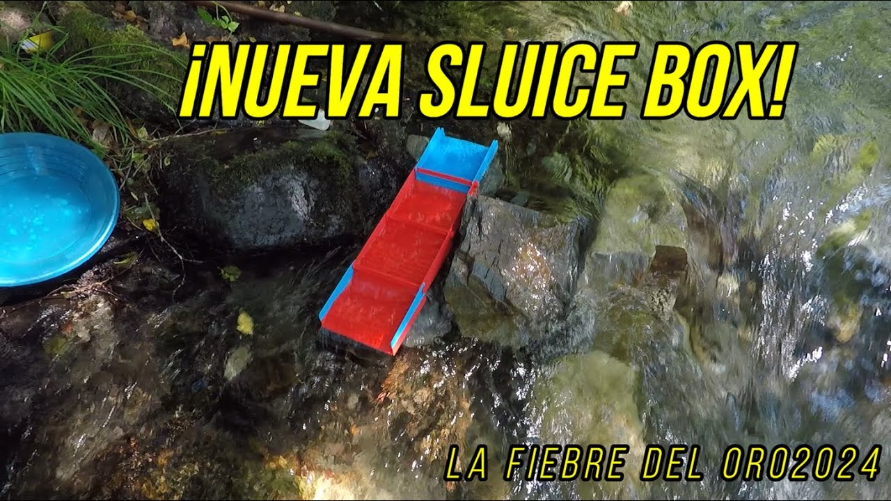 ORO con DOBLE SLUICE BOX!! LA FIEBRE DEL ORO 2024!! SMICKS GOLD - YouTube