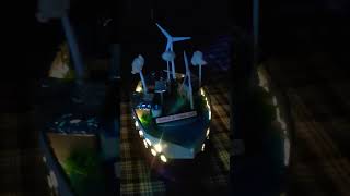 school #art integrated #project🚢🛥️