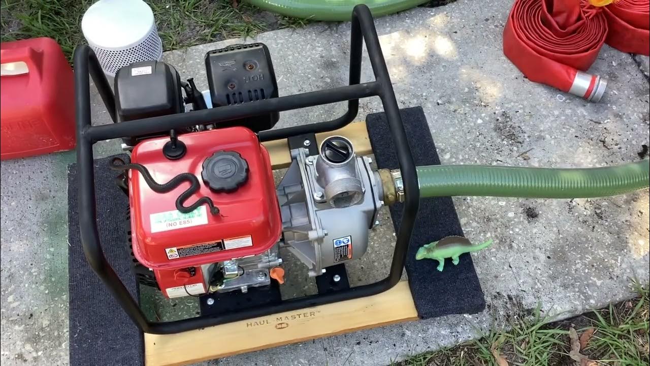 Harbor Freight Predator 2" Trash Pump...What can it do? YouTube