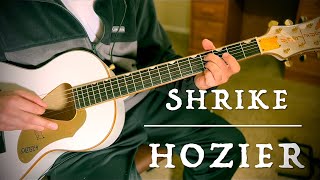 How to play Shrike by Hozier on guitar - fingerstyle guitar lesson