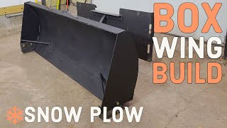 Building Box Wings for Snow Plow