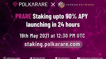 PolkaRare Staking to be launched with upto 90% APY