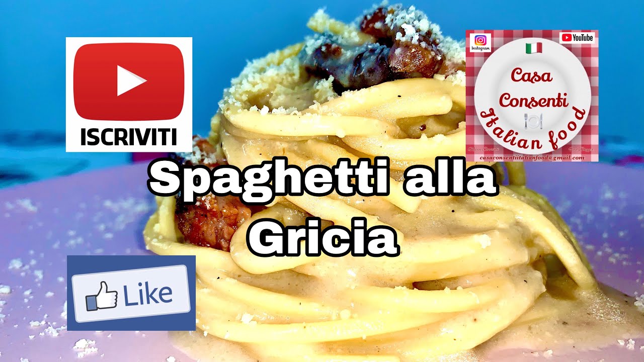 SPAGHETTI ALLA GRICIA❤️