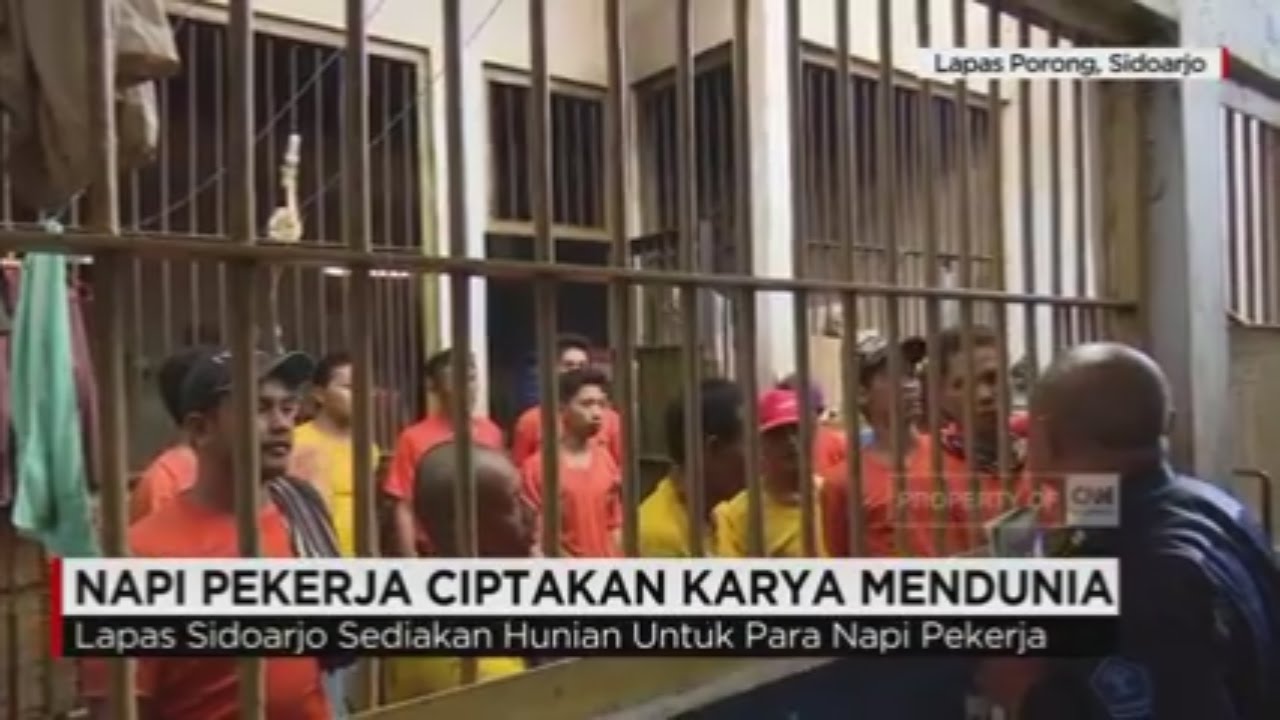 Kreasi Napi Ciptakan Karya Mendunia