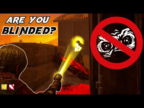 Is it possible to blind the killer while LIGHT-BORN is ON?