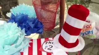 The Cat in The Hat Party Bags Party Centerpieces Party Favors
