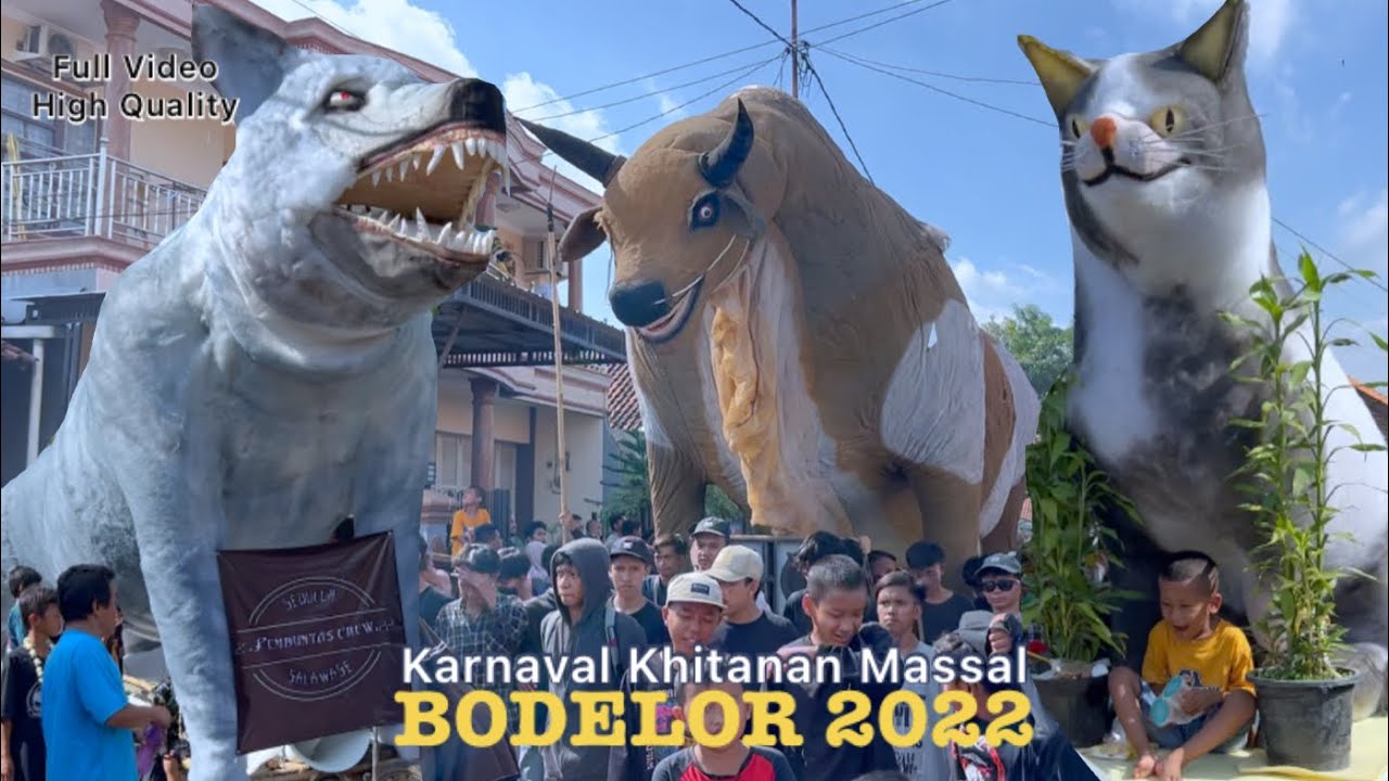 FULL Arak Arakan BODELOR 2022 | Karnaval Khitanan Massal Plumbon Cirebon