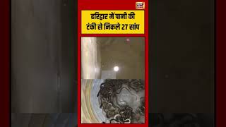 haridwar water tank in 27 snake