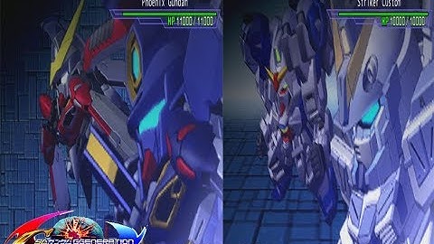 SD Gundam G Generation Overworld - All Special Intro/Combo Attacks