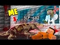 I Became REALISTIC SCP-682 in MINECRAFT! - Minecraft Trolling Video