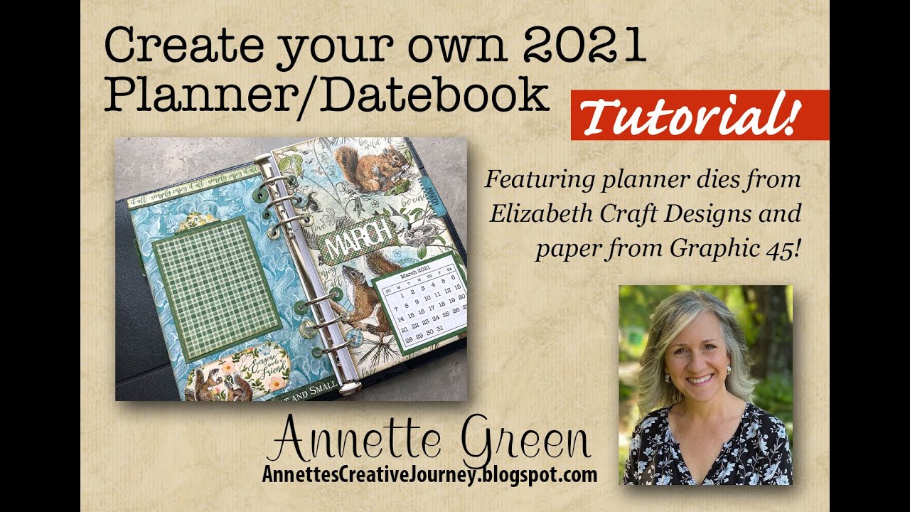 Make your own 2021 Planner - A Tutorial! - YouTube