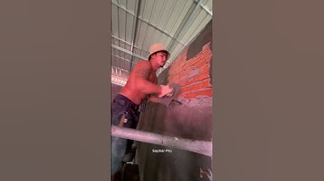 Home Rendering Job #shorts #plaster #skimcoat #construction #satisfyingvideo