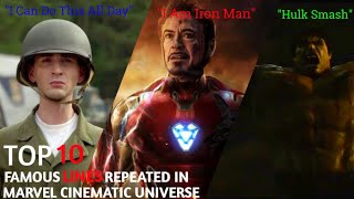 Top 10, Famous Lines Repeated In Marvel Cinematic Universe by Marvel Time