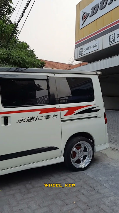 VELG WORK MEISTER RING 18 TERPASANG DI DAIHATSU LUXIO