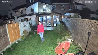 Eufy Floodlight Camera E340 night footage