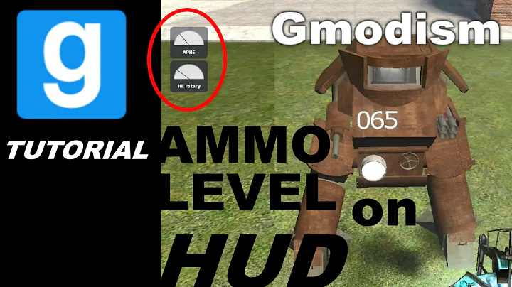 [Tutorial] Garry's Mod - HUD Ammunition Indicator for ACF and DakTek