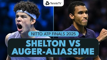 Ben Shelton Faces Felix Auger-Aliassime ⚔️ | Nitto ATP Finals 2025 Highlights