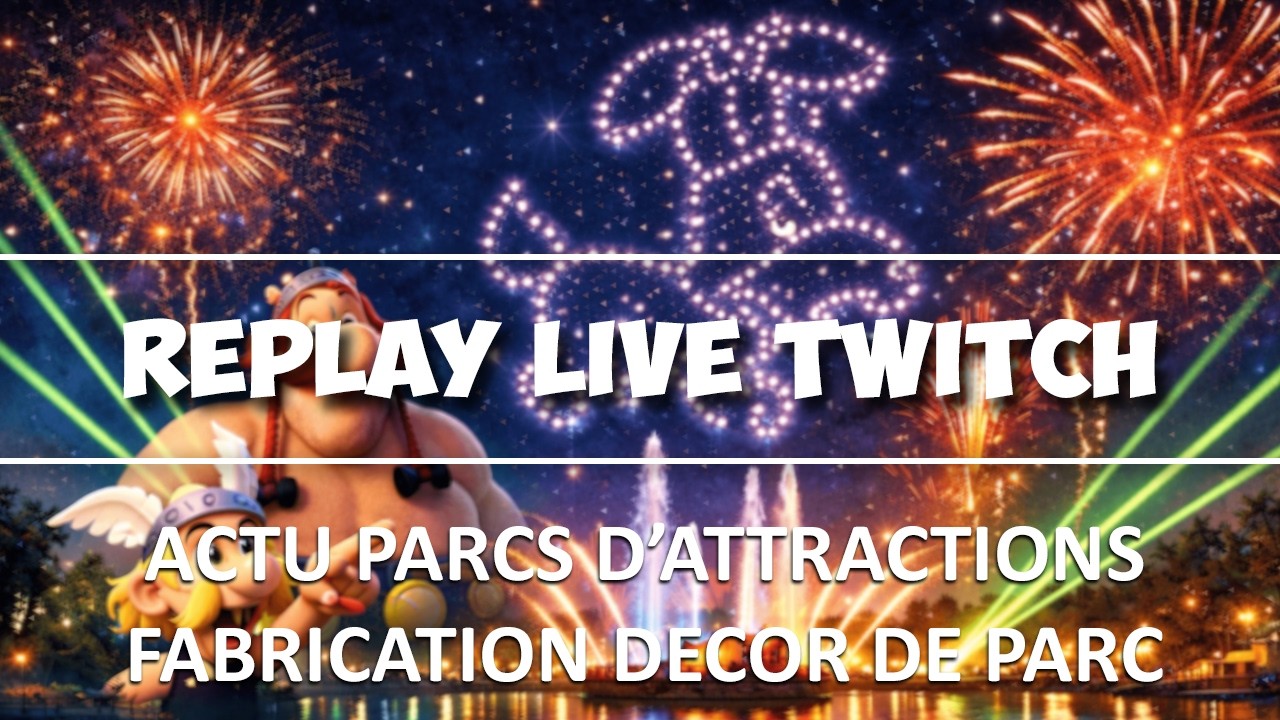 Actu parcs d'attractions l On crée un décor pour un parc d'attractions en vrai !