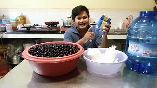 Trialler of Jamun wine processing - របៀបធ្វើស្រាព្រីង