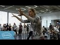 Olivier Award winner Crystal Pite talks about working with our students