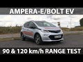 Opel Ampera-e summer range test