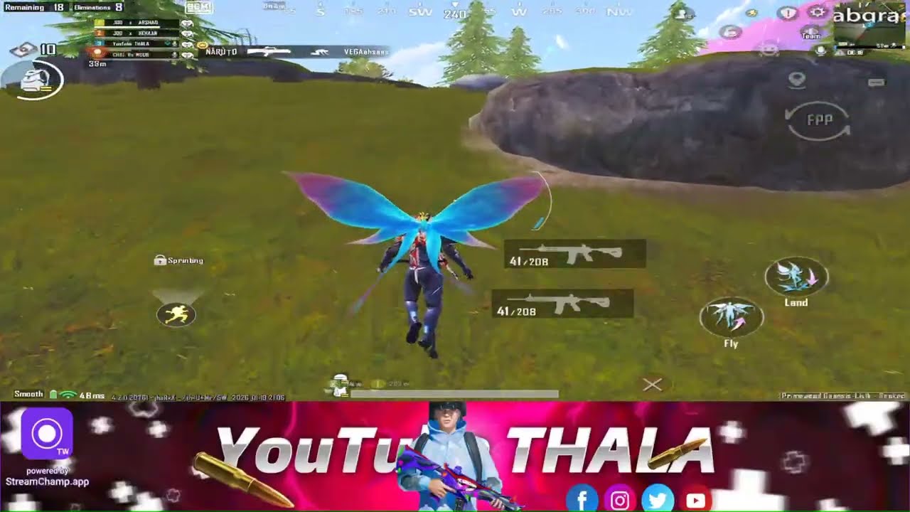 YouTube THALA is live 🤩