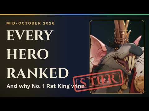 Deadlock Tier List Mid-October 2026: Every Hero Ranked (and Why)