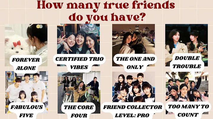 How Many True Friends Do You REALLY Have?👀💘  | Personality Quiz @quizgalaxtopia​