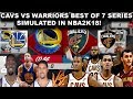 New look Cavaliers vs Warriors - Best of 7 Series Simulated in NBA2K18!
