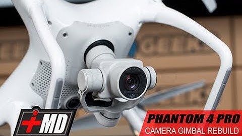 Phantom 4 Pro Plus Gimbal Rebuild