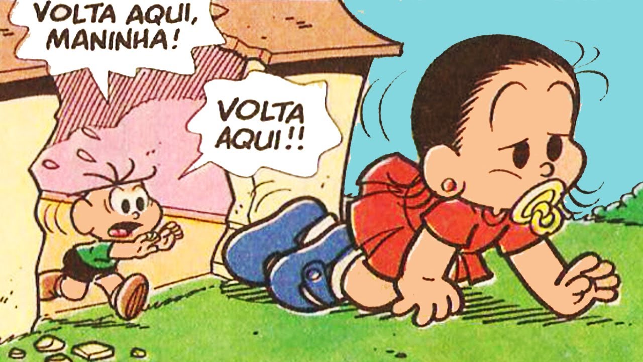 A MARIA CEBOLINHA FICOU GIGANTE