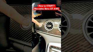 How to START Mercedes-Benz AMG GT63s? #shorts #mercedes #amg #luxurycar #automobile #mercedesamg