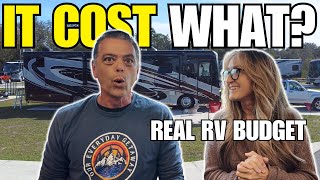 RV BUDGET EXPENSE  Beware RV COST!  Savings Tips