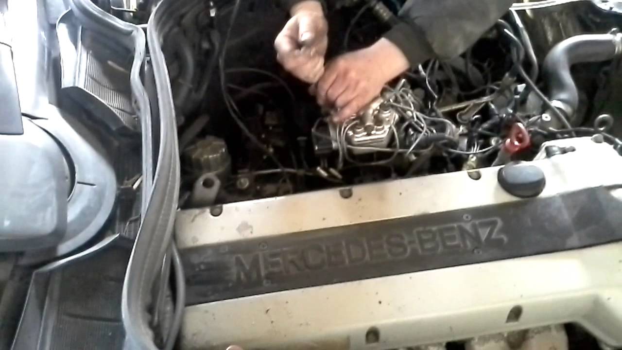 Промывка KE-jetronic w124 cupe - YouTube