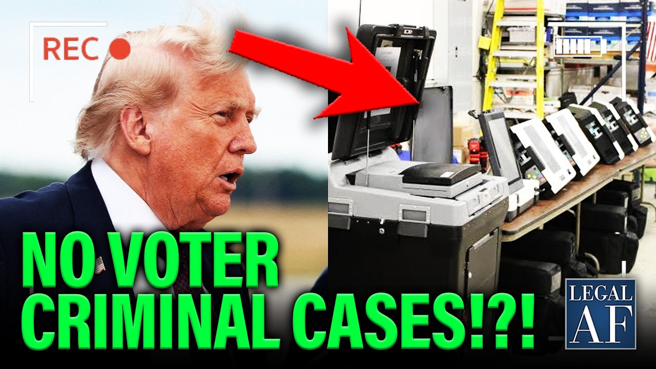 Trump EXPOSED by DOJ as there are Virtually NO Voter Fraud Criminal Prosecutions!!!