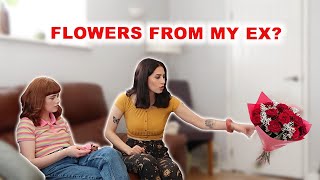 MY EX SENT ME FLOWERS PRANK ON FIANCÉE! *she gets mad*