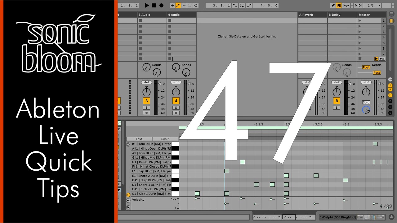 Ableton Live Quick Tips: Schnelles Anpassen der Clip-Ansicht - YouTube