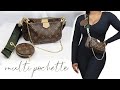 LOUIS VUITTON MULTI POCHETTE ACCESSOIRES REVIEW | 5 Ways To Style | What Fits Inside?